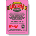 Fluorescent Pink Paper Roll Labels Stock Rectangle (2"x3")